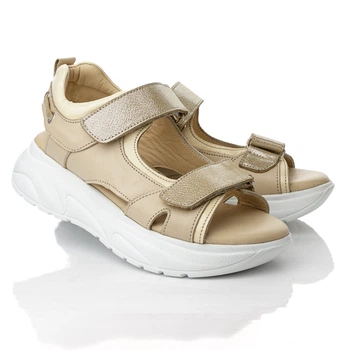 Босоножки Woopy Fashion 26 бежевый (10050)