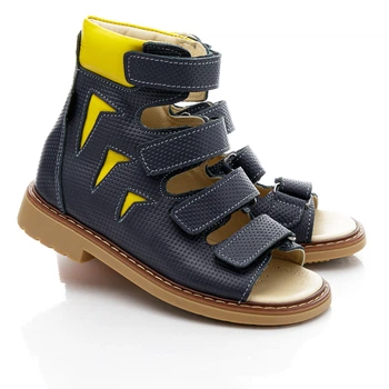 Ортопедичні босоніжки (з високим берцем) Woopy Orthopedic 19 сірий (10105)
