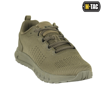 Чоловічі літні тактичні кросівки M-Tac розмір 39 (25,5 см) Олива (Зелений) (Summer Light Dark Olive)