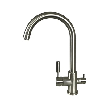 Смеситель для кухни под осмос Globus Lux GLLR-0333-8-StSTEEL