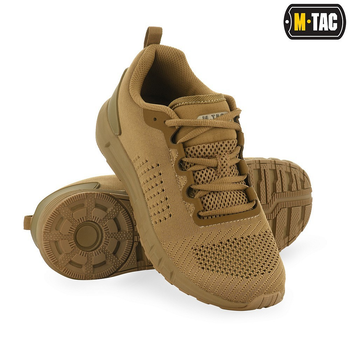 Чоловічі тактичні кросівки літні M-Tac розмір 42 (27,9 см) Койот (Summer Light Coyote)