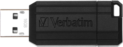 VERBATIM PinStripe USB 16GB Black (49063)