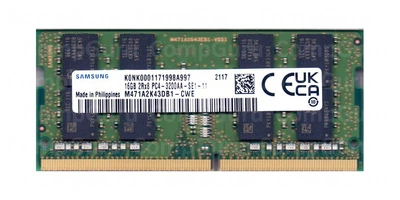 Оперативная память Samsung SODIMM DDR4 16Gb 2Rx8 3200Mhz PC4