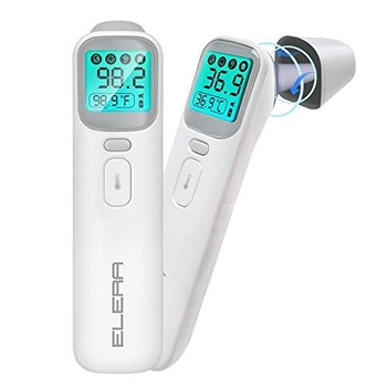 Безконтактний термометр ELERA (AOJ-20A) Інфрачервоний термометр для тіла Електронний градусник для дітей 4 режиму роботи