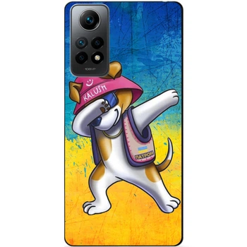 Силиконовый чехол Candy для Xiaomi Redmi Note 12 Pro с рисунком Пес Патрон Калуш