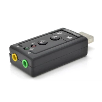 Зовнішня звукова карта VOLTRONIC USB-Sound Card (7.1) 3D Sound (YT-SC-7.1/7)