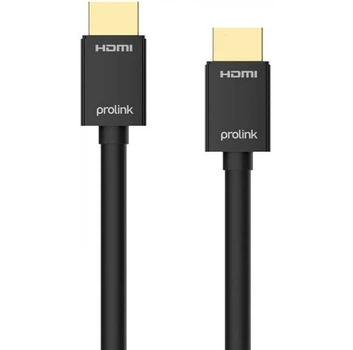 Кабель мультимедийный ProLink HMM280-0150 HDMI - HDMI v1.4 1.5м Черный