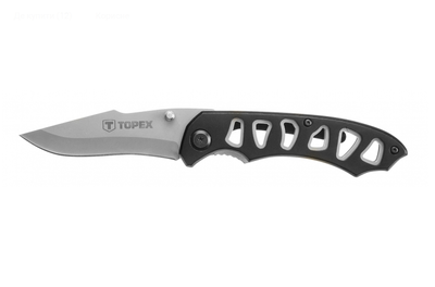 Туристический складной нож с блокировкой Topex 98Z107 76мм/236мм