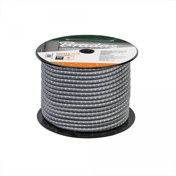 Шнур еластичний гумовий Bradas BUNGEE CORD HOOK 0,8см x 50м BCDIY-0850GY-R