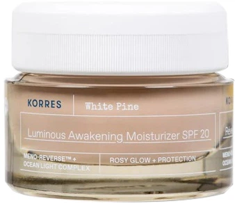 Крем для обличчя Korres White pine з Білою сосною Зволожувальний денний SPF20 40 мл (5203069111822)