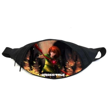 Сумка Бананка Андертейл Undertale (GBU04) Gear Bag чорна