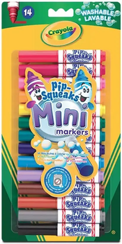 14 łatwo zmywalnych mini markerów Crayola (CR-8343)