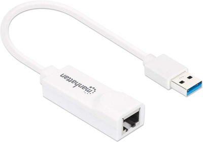 Перехідник Manhattan USB 3.0 - Ethernet RJ45 1000 Мб (506847)