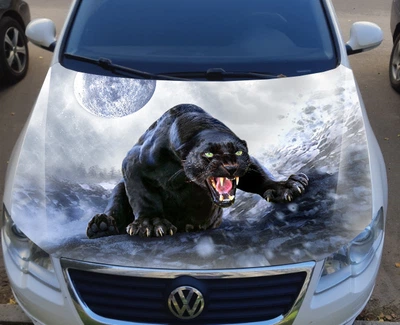 Наклейка на капот ARB 3D TUNING STUDIO Пантера Ч 1500х1200х0.080мм