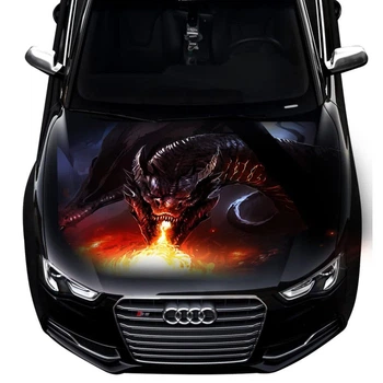 3д наклейка на капот ARB 3D TUNING STUDIO Дракон 1500х1200х0.080мм