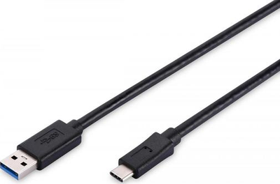 Kabel Digitus Assmann USB Type-C - USB 3.0 1 m (AK-300136-010-S)