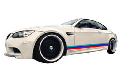 Смуги на двері бампер дзеркала авто ARB 3D TUNING STUDIO БМВ 1350х750х0.080мм=5штук