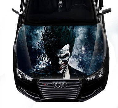 3д наклейка на капот ARB 3D TUNING STUDIO Джокер 1500х1200х0.080мм
