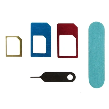 Адаптер пам'яті/Sim-карти Maxlife Oem001641 - Nano SIM на Micro SIM, адаптер Nano SIM на SIM, адаптер Micro SIM на SIM