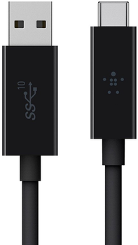 Belkin Kabel USB 3.1 USB-A do USB-C 1 m (F2CU029bt1M-BLK)