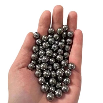 Металлические шарики для рогатки 100шт KRN Шарики стальные 7.3мм для арбалета, универсальные