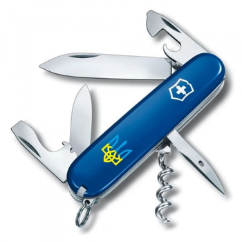 Нож Victorinox Spartan Ukraine 91мм Трезубец син-желт. (1049-Vx13603.2_T0016u)