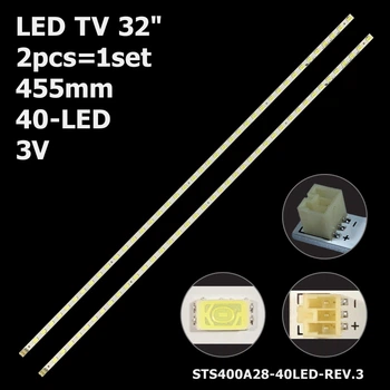 LED підсвітка TV 32" 455mm 40-led KDL-40EX720 STS400A28-40LED-REV.3 LTY400HF09 2pcs=1set