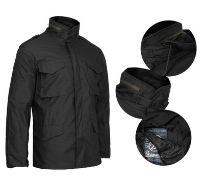 Військова куртка-парка BRANDIT 2in1 3XL Чорний (Alop)