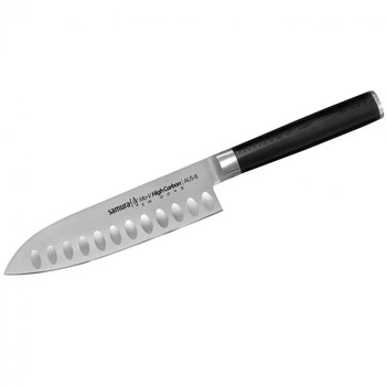 Кухонний ніж санток Samura Mo-V 13.8 см (SM-0093)