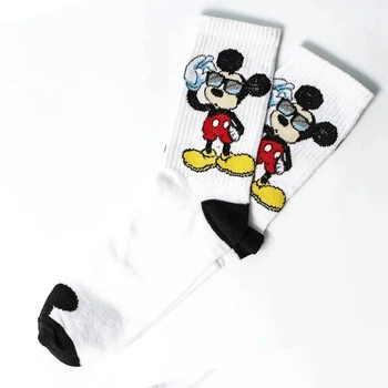 Носки Микки Маус Rock'n'socks Белые, Unisex 36-44р.