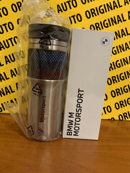 GENUINE OE BMW M Motorsport Thermo Cup Thermal Mug Stainless Steel  80235A0A719