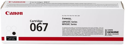 Картридж Canon 067 MF651Cw/MF655Cdw/MF657Cdw/LBP631Cw/LBP633Cdw Black (5102C002)