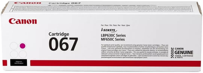 Картридж Canon 067 MF651Cw/MF655Cdw/MF657Cdw/LBP631Cw/LBP633Cdw Magenta (5100C002)