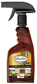 Универсальное средство по уходу за мебелью Galax das PowerClean 5 в 1 алоэ вера (4260637722324)