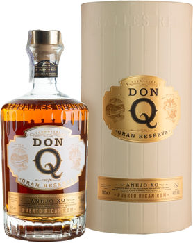 Ром Don Q Gran Reserva Anejo XO 0.7 л 40% в подарунковій коробці (7751304238752)