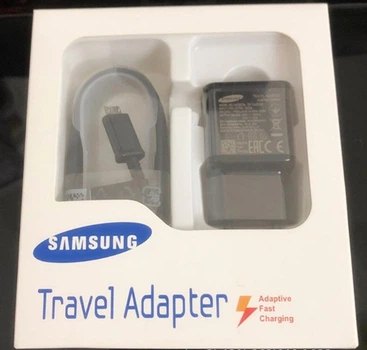 Блок питания и Кабель Type-C поддержка Fast Charging 15W для Samsung Galaxy S8, S9, S10, S10e, S10+ (EP-TA20) (798161074) Черный