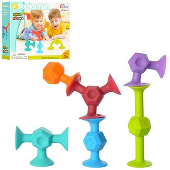 Конструктор на присосках Suction fun 6 деталей (688-6)
