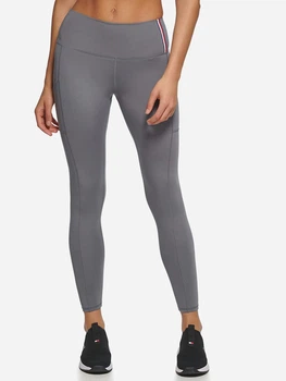 Спортивные леггинсы для фитнеса женские Tommy Hilfiger 672474334 XL Серые (1159780811)