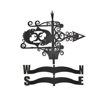 Флюгер великий Ф-59В (Знак зодіаку риби) 700х430мм
