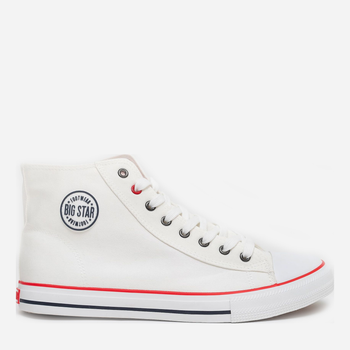 Buty sportowe męskie wysokie Big Star JJ174602-101 40 White (5900714487256)