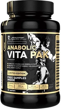 Kompleks witamin i minerałów dla sportowców Kevin Levrone Anabolic Vita Pak 30 saszetek (5903719210126)