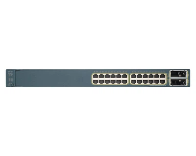 WS-C3560E-24PD-S - 24 10/100/1000 PoE, 2*10GE(X2),750W,IPB s/w, Cisco Catalyst 3560E Комутатор Refurbished