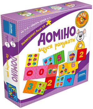 Gra planszowa Granna Domino Uczę się liczyć (82500)