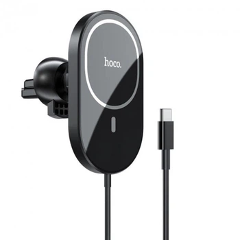 Автодержатель магнит печка Hoco CA90 (MagSafe 15w)