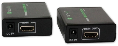 Подовжувач HDMI сигналу TECHly HDMI FHD/60 Гц до 60 м через CAT6/7 (IDATA EXT-E70)