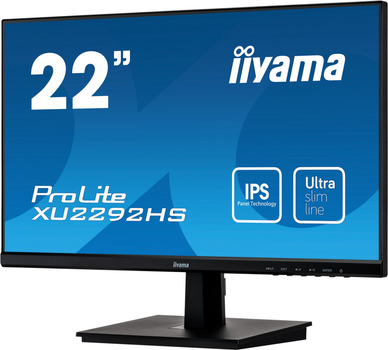 Монітор 21.5" iiyama Prolite XU2292HS-B1