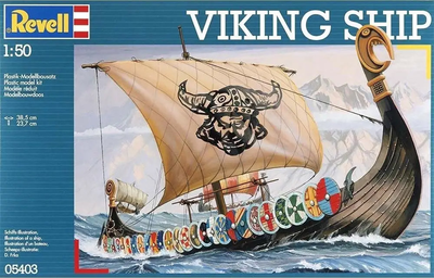 Корабель вікінгів 1:50 Revell Viking Ship (800-1000 р. Данія/Швеція/Норвегія) (05403)