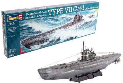 Okręt podwodny 1:144 Revell U-Boot Typ VIIC/41 (MR-5100)