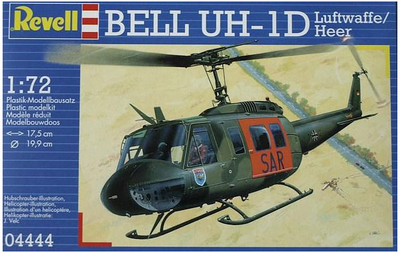 Вертоліт Bell UH-1D SAR 1:72 Revell (1962 р. США) (04444)