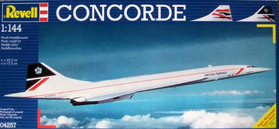 Літак 1:144 Revell Concorde British Airways (1969 р. Великобританія/Франція) (04257)